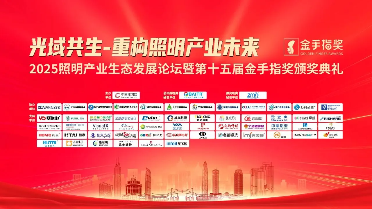 光域共生 ｜荣耀见证  AD金傲亮智云喜获金手指双奖