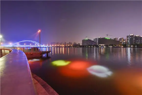 宁波天水区景观亮化