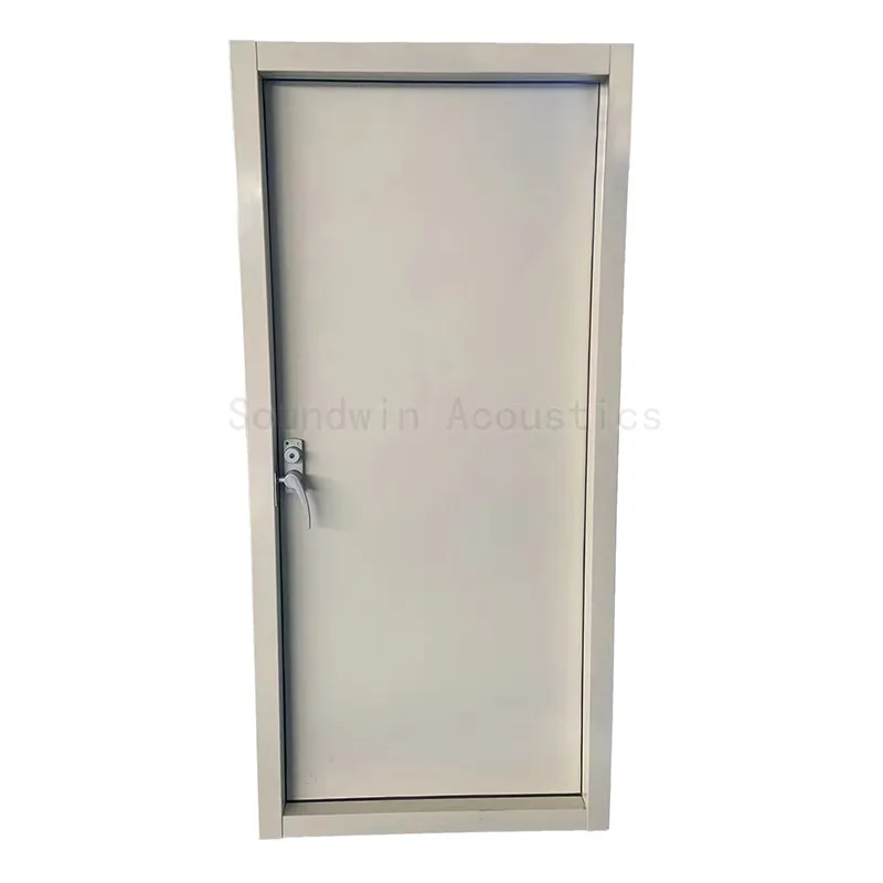 One Frame Two Door Sashes Soundproof Door Series, Fire‑Resistant Acoustic Door for Hospital, Hotel and Studio Use:SWDR-005