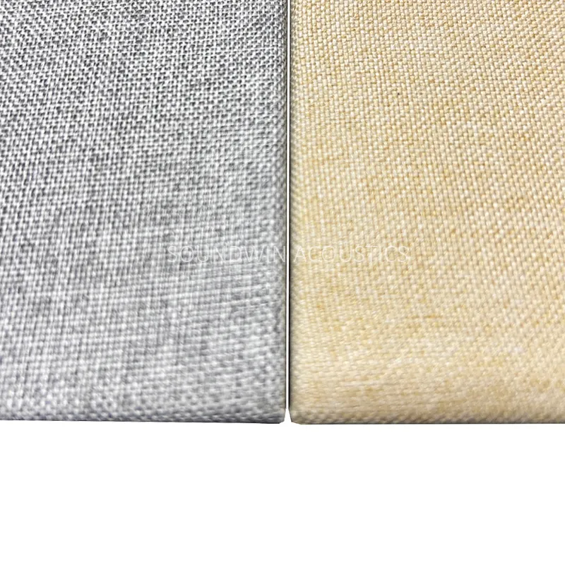 Fabric Wrapped Soundproof Acoustic Wall Panels High NRC Acoustic Foam Panels For Home Cinema Sound Treatment:SWFA-006