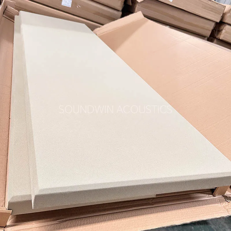 Decorative Fabric Acoustic Wall Panels Sound Insulation Echo Elimination Acoustic Foam Panels For Wedding Banquet Hall:SWFA-008