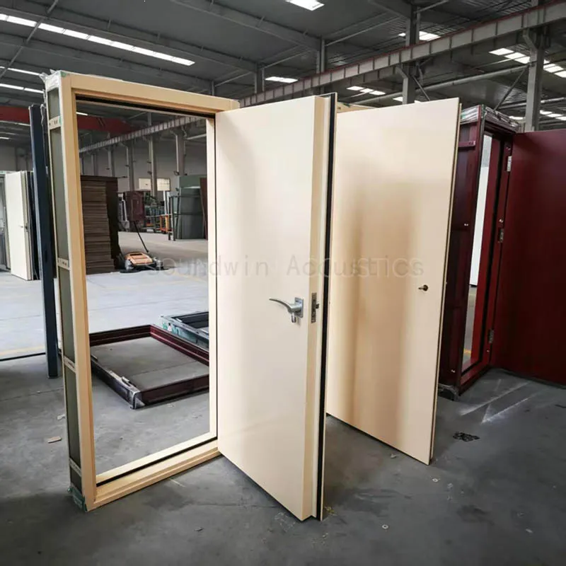 Soundproof Door - One Frame Two Door Sashes Series:SWDR-001