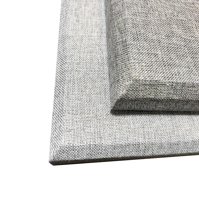 Fabric Wrapped Soundproof Acoustic Wall Panels High NRC Acoustic Foam Panels For Home Cinema Sound Treatment:SWFA-006