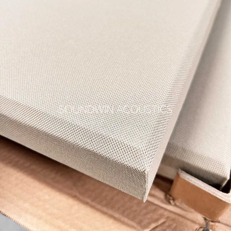 Decorative Fabric Acoustic Wall Panels Sound Insulation Echo Elimination Acoustic Foam Panels For Wedding Banquet Hall:SWFA-008