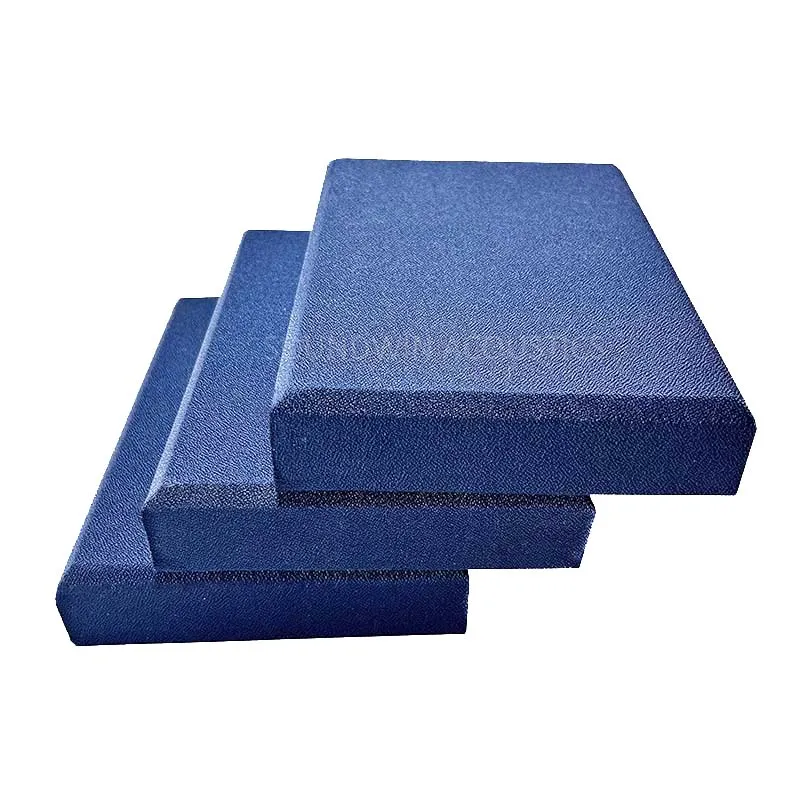 High Density Fabric Acoustic Panels Sound Absorbing Wall Panels Echo Reduction Acoustic Foam Panels For Recording Studio & Private Cinema:SWFA-004